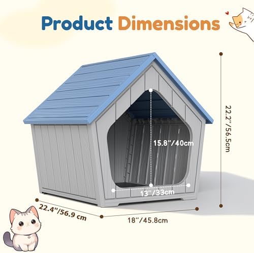 Cat Litter Box Enclosure, Resin Outdoor Litter Box - Image 6
