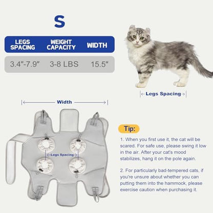 Supet Cat Grooming Hammock Harness - Image 5
