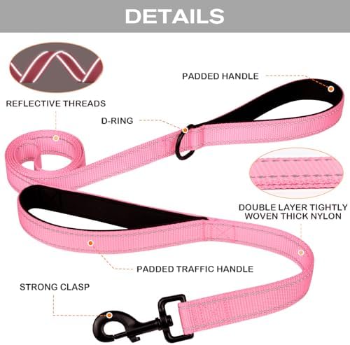 Joytale Dog Leash for Large Dogs that Pull, Double Handle - Image 3