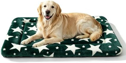 Dog Bed Mat, Reversible Crate Pad & Durable Dog Bed by FogkissComfyPawsHome