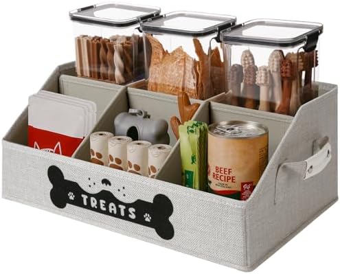 Dog Treat Container, Dogs Storage Organizer by GreenPetopia