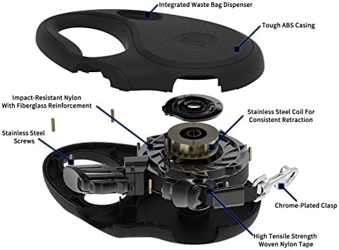 TUG Oval 360° Tangle-Free Retractable Dog Leash - Image 4