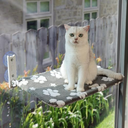 Cute Cat Window Perch, Foldable Cat Window Hammock by Yaning