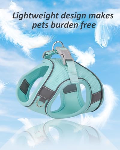 Solmoony Dog Harness for Small Medium Dogs No Pull, Puppy Harness and Leash Set - Image 3