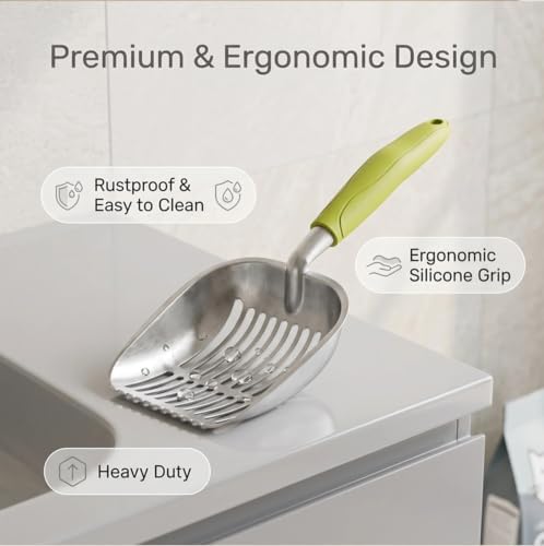 Heavy Duty Cat Litter Scoop - Image 3