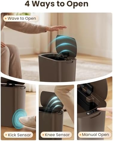 Cesun 5 Gallon Automatic Bathroom Trash Can - Image 2