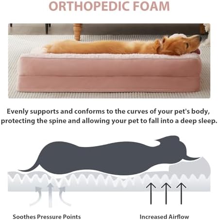 BFPETHOME Orthopedic Washable Dog Bed, Sleeping Couch - Image 3
