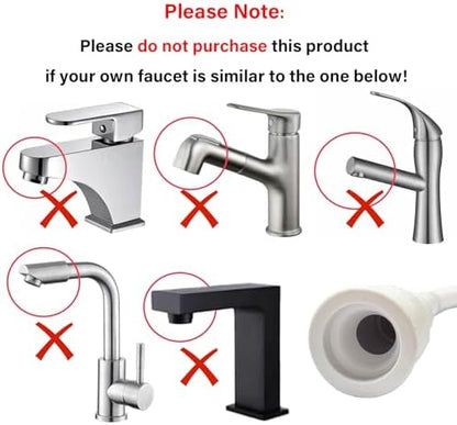 9.84FT/3M Sink Spray Rubber Hose, Sink Hose Sprayer Attachment - Image 4