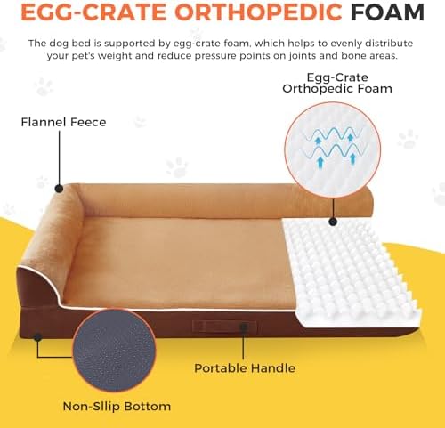 XL Orthopedic Dog Bed for Large Sized Dogs - Image 2