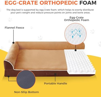 XL Orthopedic Dog Bed for Large Sized Dogs - Image 2