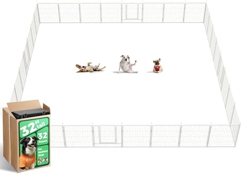 FXW Rollick Dog Playpen, Yard & RV Camping, 32 Panels by FXW