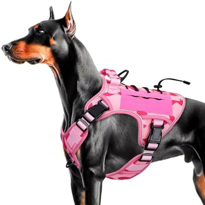 Heavy-Duty Tactical Dog Harness by Bruvoalon