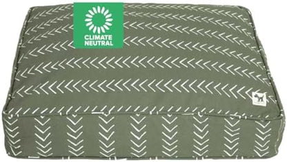 Molly Mutt Muted Green Dog Bed Cover, Non-Toxic & 100% Cotton by MollyMutt