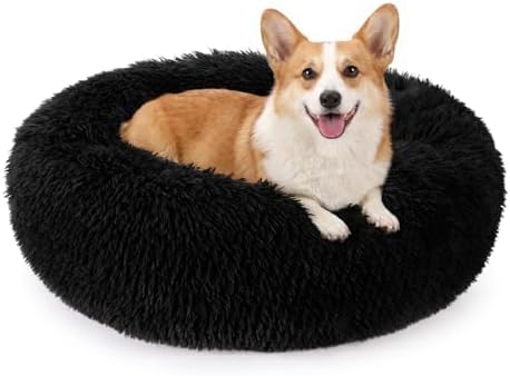 MIXJOY Orthopedic Dog Bed Comfortable Donut Cuddler Round Pet Beds Ultra Soft by MIXJOY