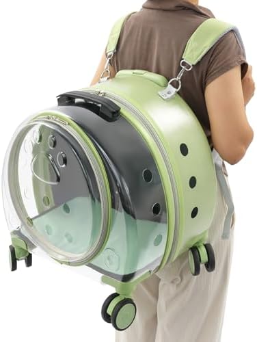 Rolling Pet Carrier, Cat Carrier - Image 5