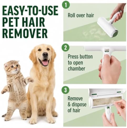 Generic Reusable Pet Hair Remover Roller - Image 2