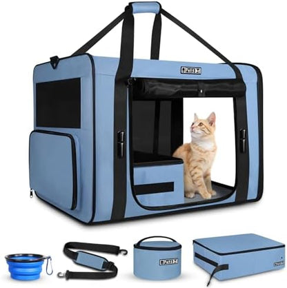 Petskd 26"x17"x17" Extra Large Cat Carrier by Petskd