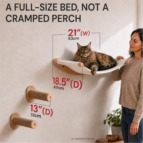 7 Ruby Road Cat Wall Hammock - Image 2