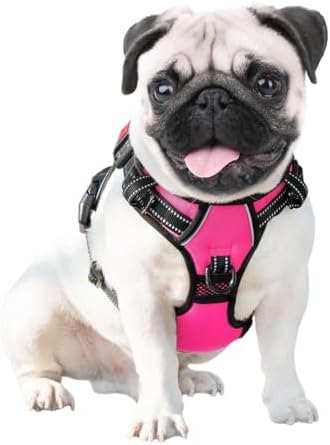 PHOEPET Reflective Dog Harness Large Breed Adjustable No Pull Vest - Image 6