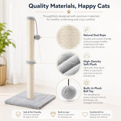 Dimaka 34" Tall Cat Scratching Post - Image 5