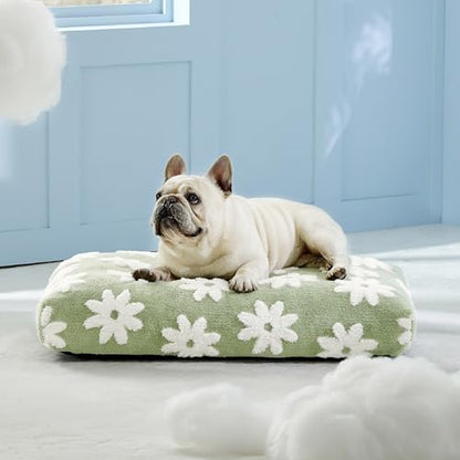 LE SURE Cute Aesthetic Bed Medium Size Dog, Jacquard Thick Pet Pillow 30x20 - Image 6