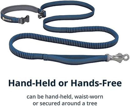 Ruffwear, Roamer Bungee Dog Leash, Orion Blue - Image 4