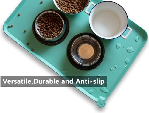 Hoki Found Large Silicone Non Slip Pet Food Mats - Image 4