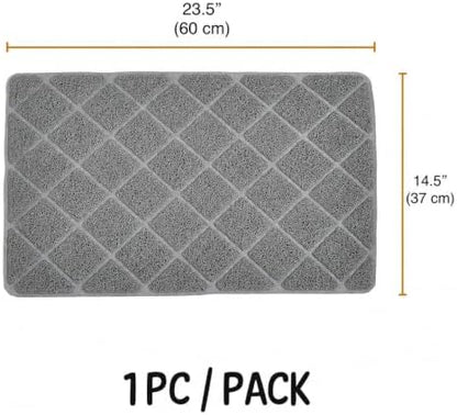 Vila Litter Mat for Indoor Cats & Kittens, Double Layer Honeycomb EVA Pad - Image 3