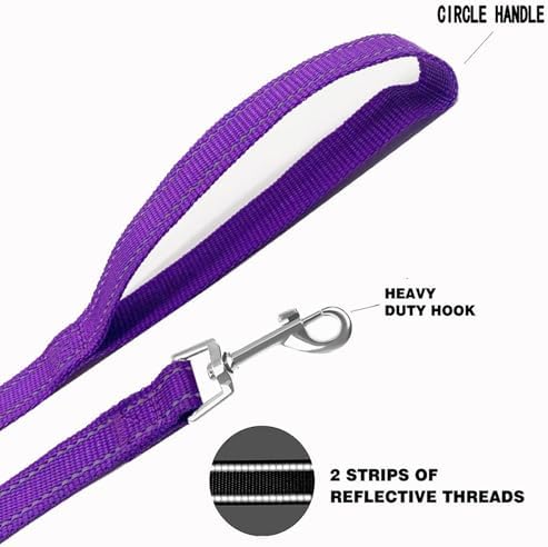 Nylon Training Dog Leash for Small Medium Dogs, 15ft 20ft 30ft 50ft 100ft - Image 4
