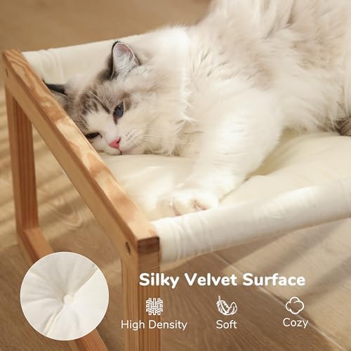 FUKUMARU Large Cat Hammock, Raised Dog Bed - Image 2