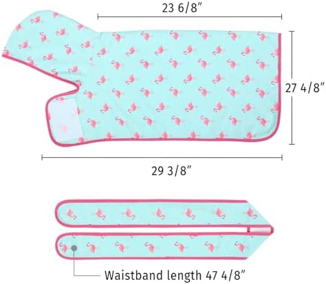 HDE Hooded Dog Bathrobe Quick Dry Towel Wrap - Image 2