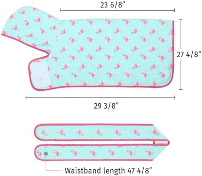 HDE Hooded Dog Bathrobe Quick Dry Towel Wrap - Image 2