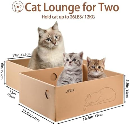 LIFLIX Cardboard Cat Scratcher - Image 3