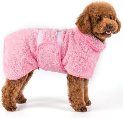 Bienbee Dog Bathrobe, Super Absorbent by Bienbee