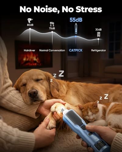 CATPICK 7-Speed Quiet Dog & Cat Nail Grinder - Image 2