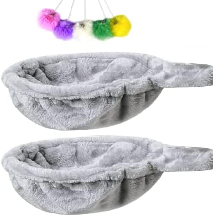 SHENGOCASE 14.6" 2-Pack Light Grey Nest Basket Lounger Hammock Bed Replacement by SHENGOCASE
