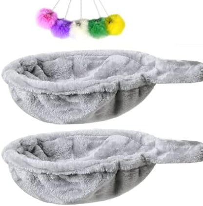 SHENGOCASE 14.6" 2-Pack Light Grey Nest Basket Lounger Hammock Bed Replacement by SHENGOCASE