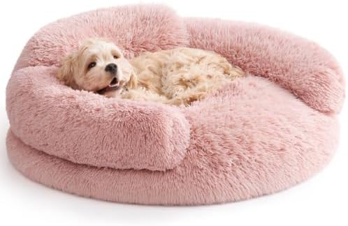 EHEYCIGA 26" Calming Donut Dog Bed by EHEYCIGA