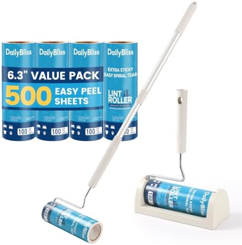 Extra Sticky Long Handle Lint Roller by Unknown