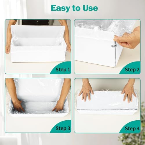 50 Pcs Trash Bags for Popur X5 Litter Box - Image 3