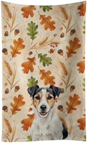 Caroline's Treasures Parson Russell Terrier Dogs Kitchen Towel 15x25 in by CarolinesTreasures