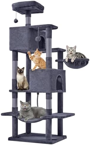 DUMOS Large 66 Inch Cat Tree Tower by DumosLifestyle