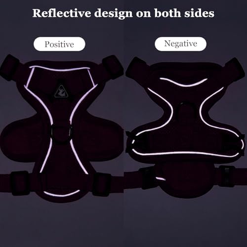 Wanheart cat Chest Harness and Leash, Anti-Escape Adjustable Soft mesh cat - Image 4