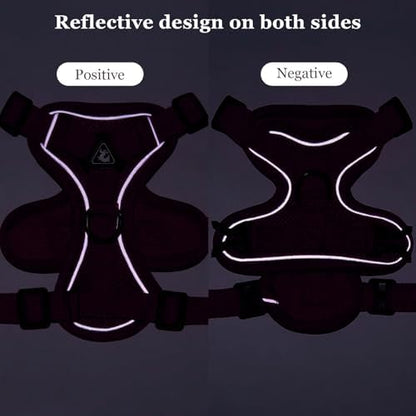 Wanheart cat Chest Harness and Leash, Anti-Escape Adjustable Soft mesh cat - Image 4