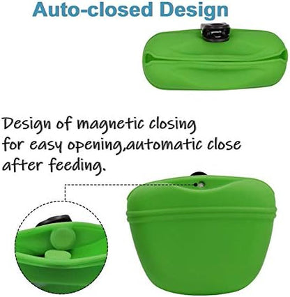 RoyalCare Silicone Dog Treat Pouch-Small Training Bag-Portable Dog Treat Bag - Image 5