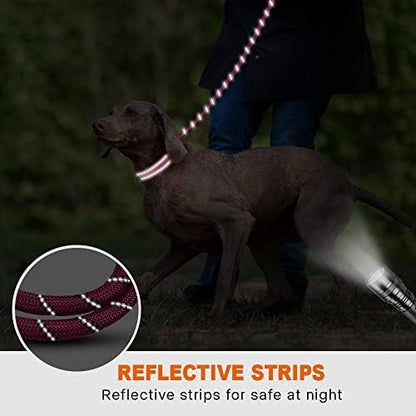 Taglory Rope Dog Leash for Medium Large Dogs, 6 FT Padded Handle - Image 5