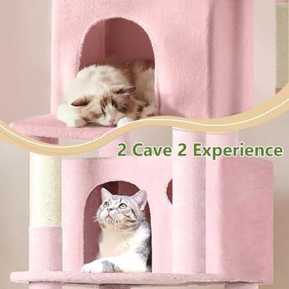 68 Inches Multi-Level Large and Tall Cat Tree Tower - Image 6