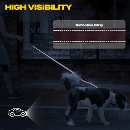 Fida 10 FT Heavy Duty Dog Leash, Dual Padded Handles - Image 5