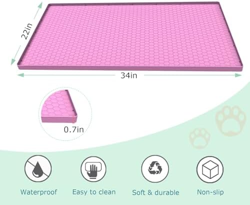 Cat Litter Mat, Silicone Large Cat Mat - Image 4