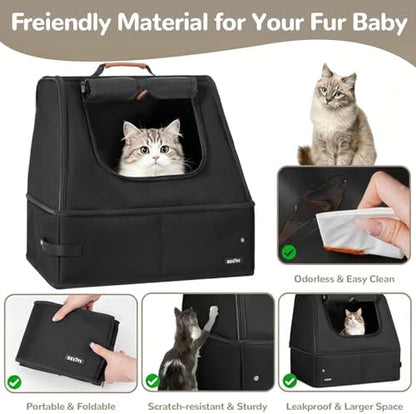Portable Cat Travel Litter Box - Image 4